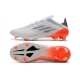 Adidas X Speedflow.1 Firm Ground WhiteSpark - White Iron Metal Solar Red Football Boots