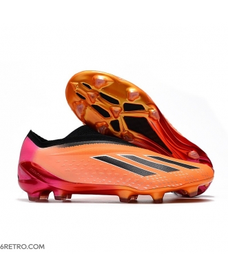 Adidas X Speedportal+ Firm Ground Orange Black Football Boots