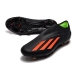 Adidas X Speedportal+ Firm Ground Shadowportal - Core Black Solar Red Green Football Boots