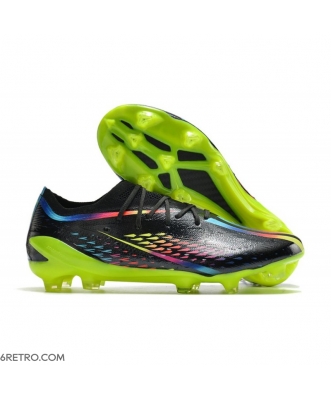 Adidas X Speedportal.1 Firm Ground Black Green Football Boots