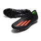 Adidas X Speedportal.1 Firm Ground Core Black Solar Red Solar Green Kids Football Boots