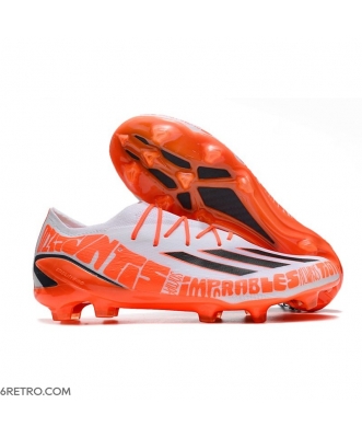 Adidas X Speedportal.1 Firm Ground Messi White Black Red Football Boots