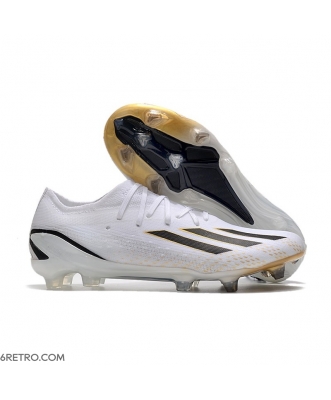 Adidas X Speedportal.1 Firm Ground White Gold Black Football Boots