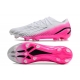 Adidas X Speedportal.1 Firm Ground White Pink Football Boots