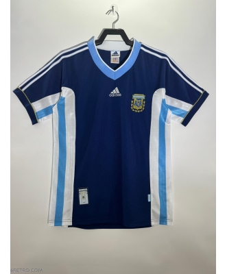 Argentina Retro Away Shirt Men 1998