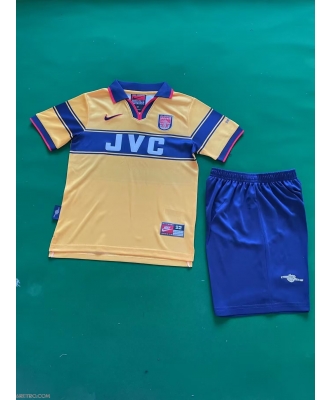 Arsenal Retro Away Shirt Kids 95-97