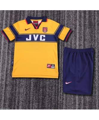Arsenal Retro Away Shirt Kids 96-97