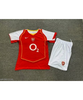 Arsenal Retro Home Shirt Kids 04-05