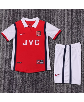 Arsenal Retro Home Shirt Kids 98-99