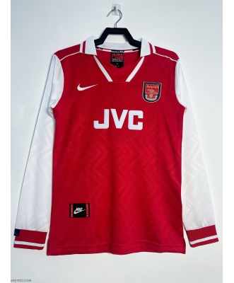 Arsenal Retro Home Shirt Men 96-97 Long sleeve