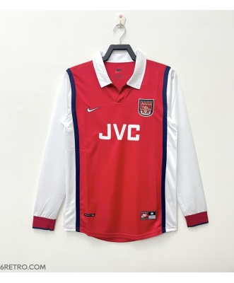Arsenal Retro Home Shirt Men 98-99 Long sleeve