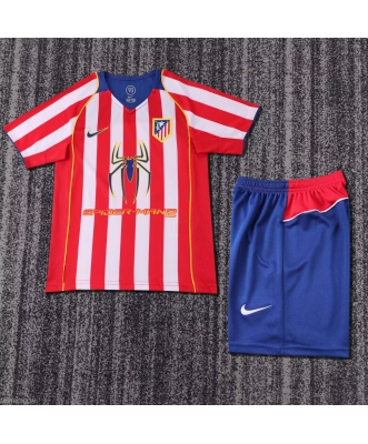 Atletico Madrid Retro Home Shirt Kids 04-05