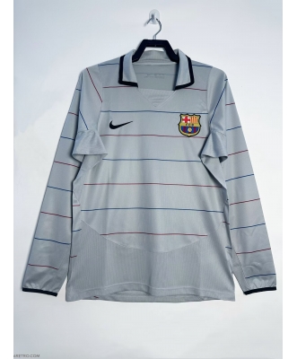 Barcelona Retro Away Shirt Men 03-04 Long sleeve