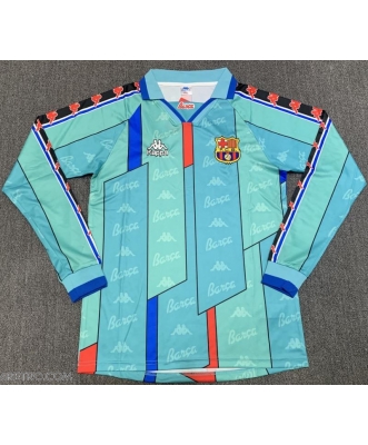 Barcelona Retro Away Shirt Men 95-97 Long sleeve