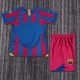 Barcelona Retro Home Shirt Kids 05-06(Champions League Edition)