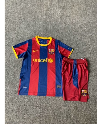 Barcelona Retro Home Shirt Kids 10-11