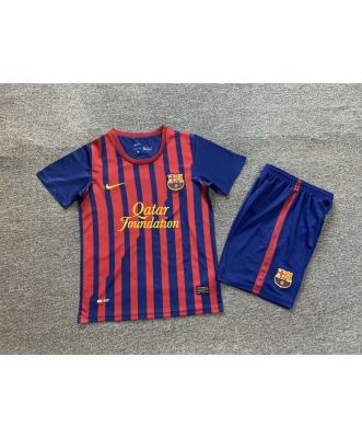 Barcelona Retro Home Shirt Kids 11-12
