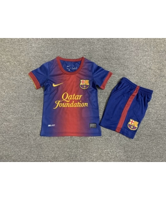 Barcelona Retro Home Shirt Kids 12-13