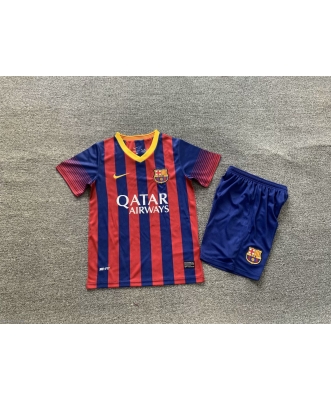 Barcelona Retro Home Shirt Kids 13-14