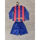 Barcelona Retro Home Shirt Kids 14-15 Long sleeve