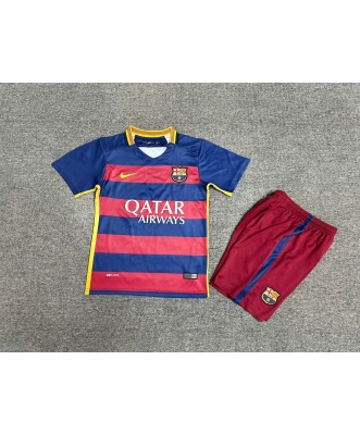 Barcelona Retro Home Shirt Kids 15-16