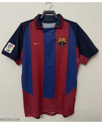Barcelona Retro Home Shirt Men 03-04