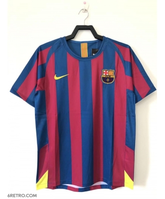 Barcelona Retro Home Shirt Men 05-06