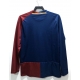 Barcelona Retro Home Shirt Men 08-09 Long sleeve