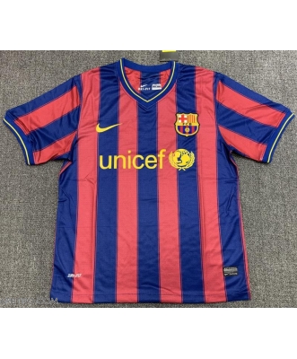 Barcelona Retro Home Shirt Men 09-10