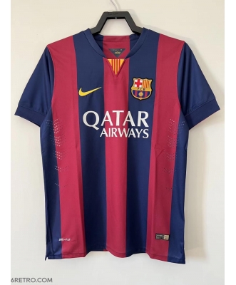 Barcelona Retro Home Shirt Men 14-15
