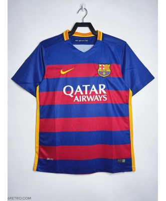 Barcelona Retro Home Shirt Men 15-16