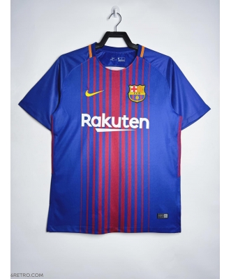 Barcelona Retro Home Shirt Men 17-18