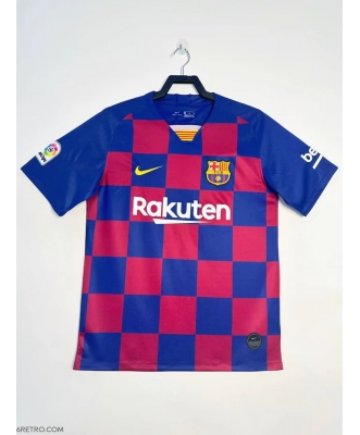 Barcelona Retro Home Shirt Men 19-20