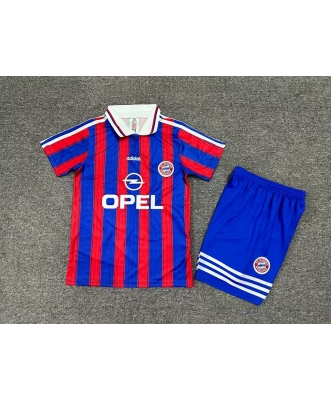 Bayern Munich Retro Home Shirt Kids 95-97
