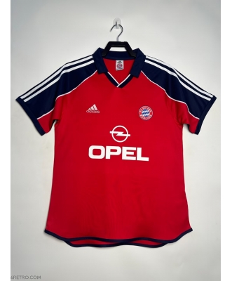 Bayern Munich Retro Home Shirt Men 00-01