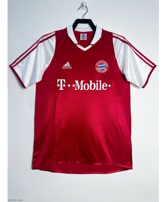 Bayern Munich Retro Home Shirt Men 03-04
