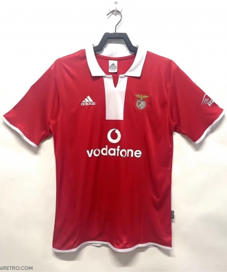Benfica Retro Home Shirt Men 04-05