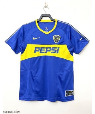 Boca Juniors Retro Home Shirt Men 03-04