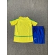 Brazil Retro Home Shirt Kids 2002