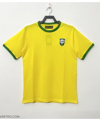 Brazil Retro Home Shirt Men 1970