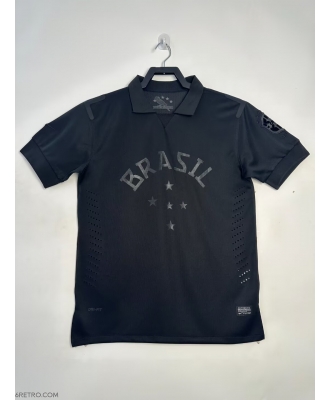 Brazil Retro Home Shirt Men 2013-14(Black)