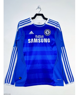 Chelsea Retro Home Shirt Men 11-12 Long sleeve