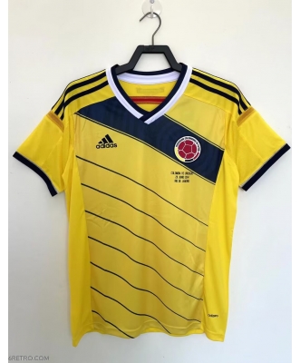 Colombia Retro Home Shirt Men 2014