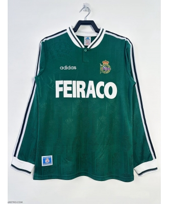 Deportivo La Coruna Retro Away Shirt Men 99-00 Long sleeve