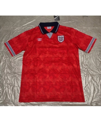 England Retro Shirt Men 1990((Red))