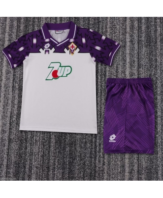 Fiorentina Retro Away Shirt Kids 92-93