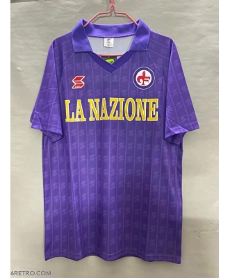 Fiorentina Retro Away Shirt Men 89-90