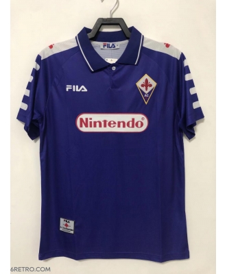 Fiorentina Retro Home Shirt Men 98-99