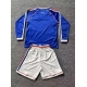 France Retro Home Shirt Kids 1998 Long sleeve