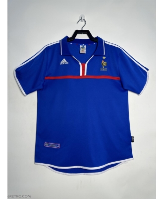 France Retro Home Shirt Men 2000